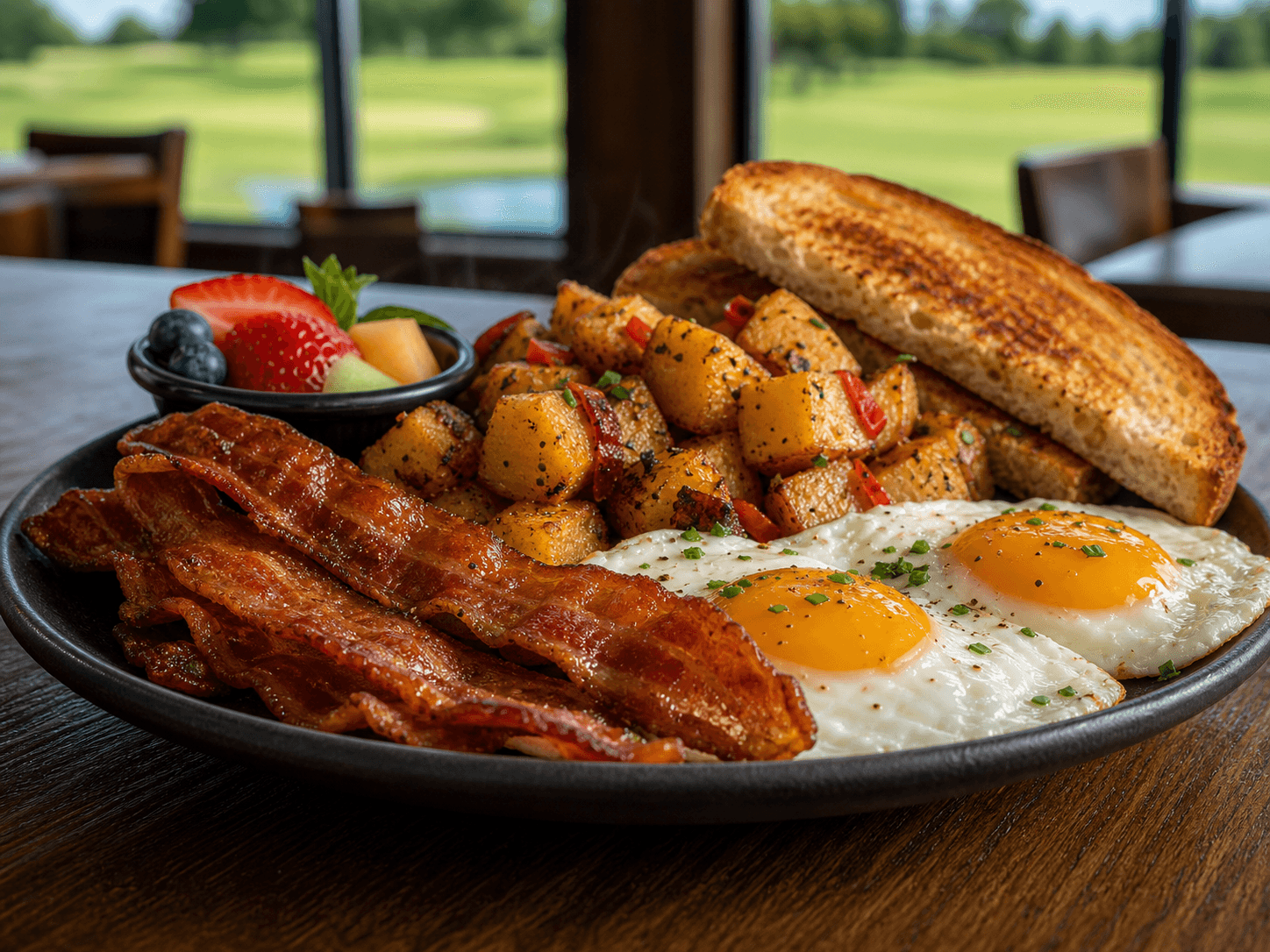 Egg & Bacon Plate